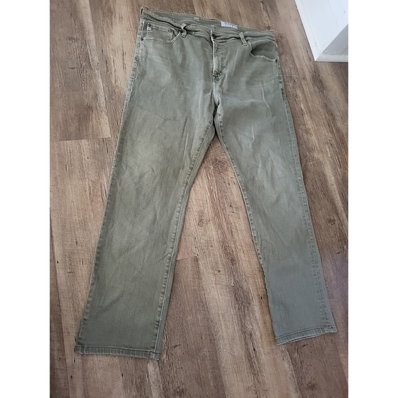 Ag Adriano Goldschmied Other - AG Adriano Goldschmied Everett Slim Straight Pants Olive Green Mens 40x33